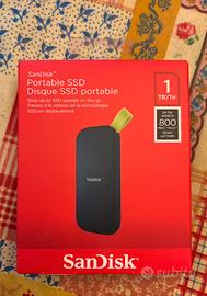 SSD portatile SanDisk 1TB USB-C fino a 800 MB/s
