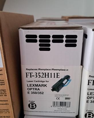40 Toner Compatibili Lexmark Optra E350/E352 Nuovi