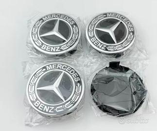 Kit 4 Coprimozzo x Cerchi in Lega Mercedes