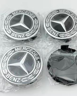 Kit 4 Coprimozzo x Cerchi in Lega Mercedes