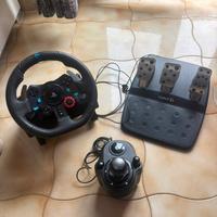 Logitech G29 +cambio manuale +pedaliera_perfetto