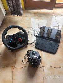 Logitech G29 +cambio manuale +pedaliera_perfetto