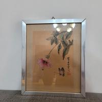 Quadri Giapponese su seta e Gobelin vintage 