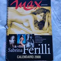 calendario 2000 max Sabrina Ferilli
