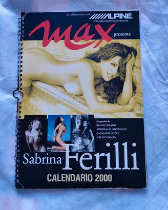 calendario 2000 max Sabrina Ferilli