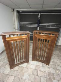 Copritermosifoni Verticali in Legno