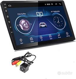 Autoradio per Auto 2 DIN 10 Pollici Android GPS