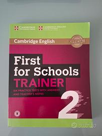 First for schools TRAINER
