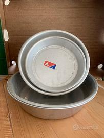 Teglie tonde in Alluminio