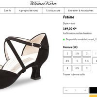 scarpe da ballo 37,5 - 38