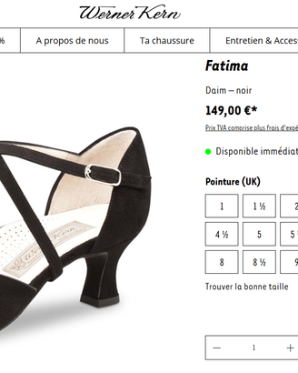 scarpe da ballo 37,5 - 38