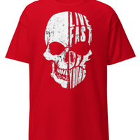 Maglietta Tshirt skull cafe racer vintage custom