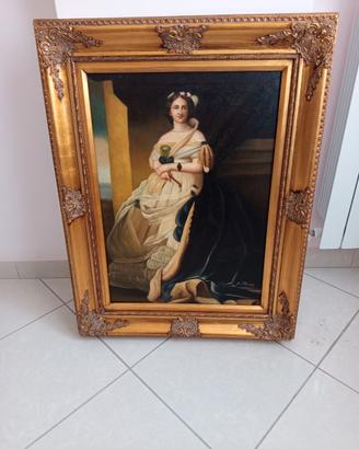 Dipinto ad Olio Dama 800