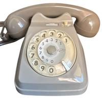 Telefono da tavolo a rotella anni 70