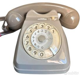 Telefono da tavolo a rotella anni 70