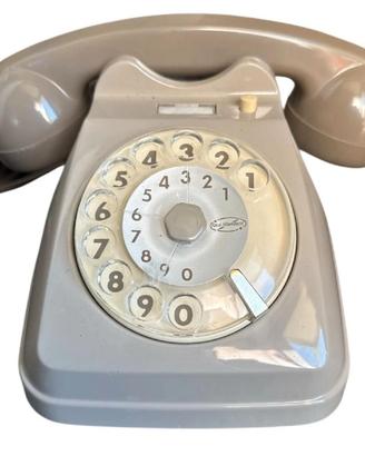 Telefono da tavolo a rotella anni 70