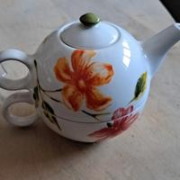 Teiera Viropa con tazza integrata