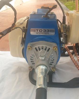 DECESPUGLIATORE A ZAINO KAWASAKI TD33 NUOVO