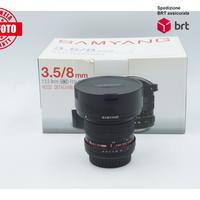 Samyang 8 F3.5 UMC Fish-eye CS II (Canon)