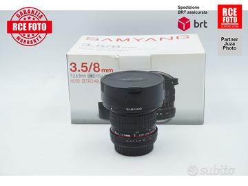 Samyang 8 F3.5 UMC Fish-eye CS II (Canon)