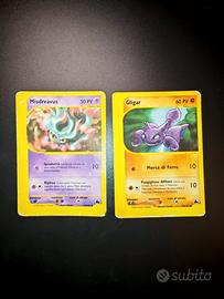 Lotto 2 carte Pokemon old skyridge