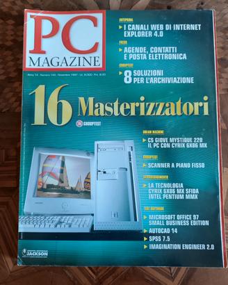 Rivista PC Magazine n. 143 (Novembre 1997) - Speci