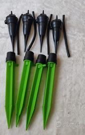 Sistema irrigazione poker flortis 4 pz fino a 45gg