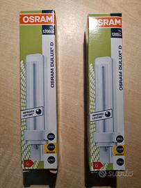 Lampadina OSRAM  Dulux D, 18W nuova