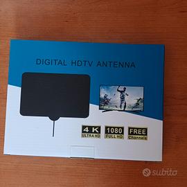 Antenna HDTV Interna per TV e Decoder DVB-T2