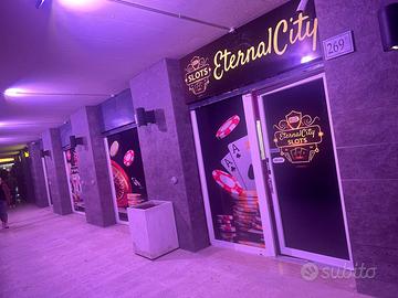 Sala slot VLT porta di roma