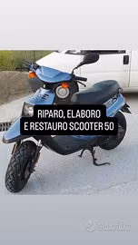 (LEGGI BENE) RIPARO, ELABORO E RESTAURO SCOOTER 50