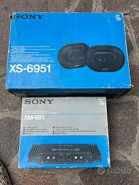 Impianto Audio Sony XS6951 e XM601