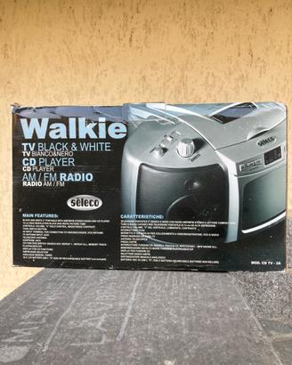 Sèleco Cd/TV/Radio portatile Vintage