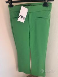 Pantaloni Verdi ZARA