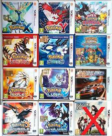 Giochi Nintendo 3DS con prezzi vari