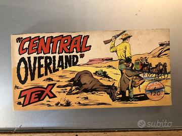 Tex Raccoltina Serie Rossa N.168-Central Overland-