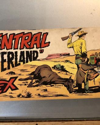 Tex Raccoltina Serie Rossa N.168-Central Overland-
