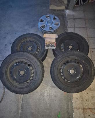 4 cerchi in ferro 16"
