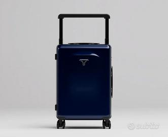 Trolley - Bagaglio a mano Smart Matte Blu-Premium