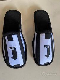 Ciabatte bianco nere