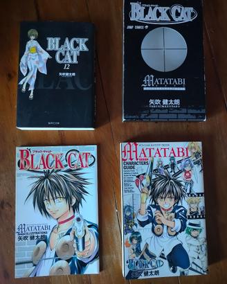 Lotto Black Cat Fanbook e Artbook + Bunkoban 12