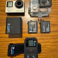 Gopro hero 4 silver accessori