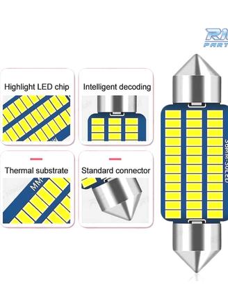 LAMPADINA LED CANBUS C10W FESTOON 36MM 30 LEDS