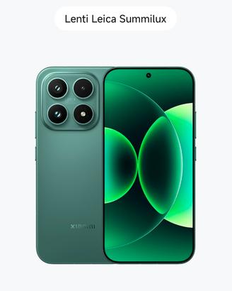 Smartphone Xiaomi 17 5G 12/512GB Green NUOVISSIMO!