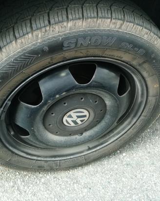 VOLKSWAGEN T5 T6 4 CERCHI E GOMME INVERNALI