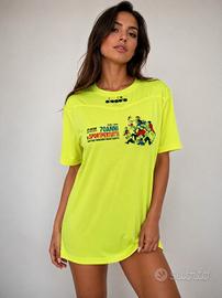 diadora tshirts running donna nuovo taglia s