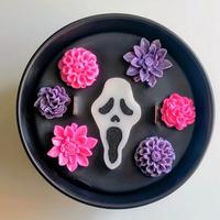 Candela artigianale "Ghostface Scream "