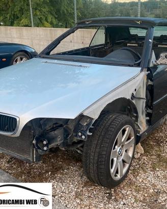 BMW serie 3 E46 cabrio 325i per ricambi (2a)