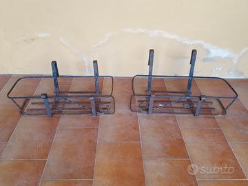 Porta fiori da inferriate