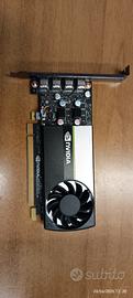 SCHEDA VIDEO NVIDIA T1000 8GB